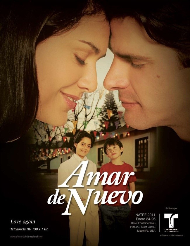 Amar de nuevo: Poster y Sinopsis de la nueva producción de Telemundo 1 amar de nuevo