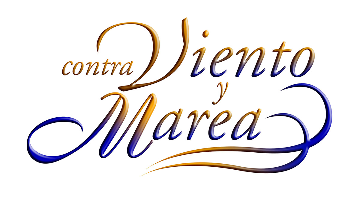 logo telenovela contra viento y marea