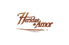 logo telenovela heridas de amor tv