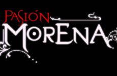 logo telenovela pasion morena