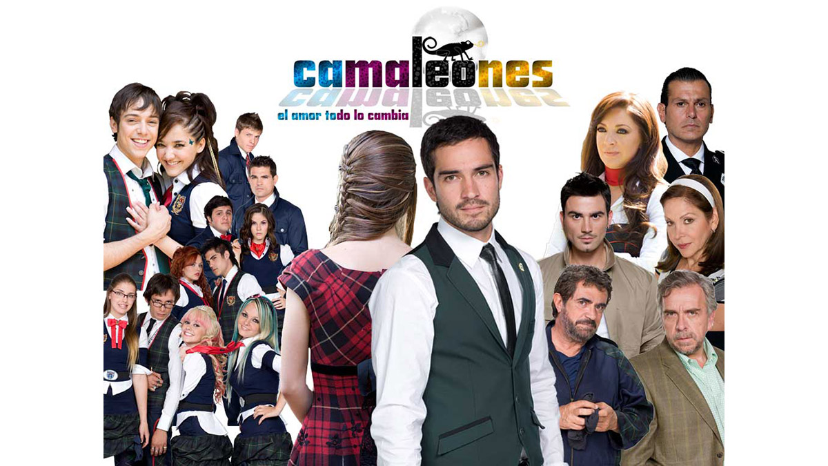 entrada telenovela camaleones elenco promo