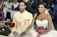 foto boda de julian y lucrecia gran final mi pecado maite eugenio