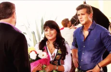 telenovela la malquerida celebra misa