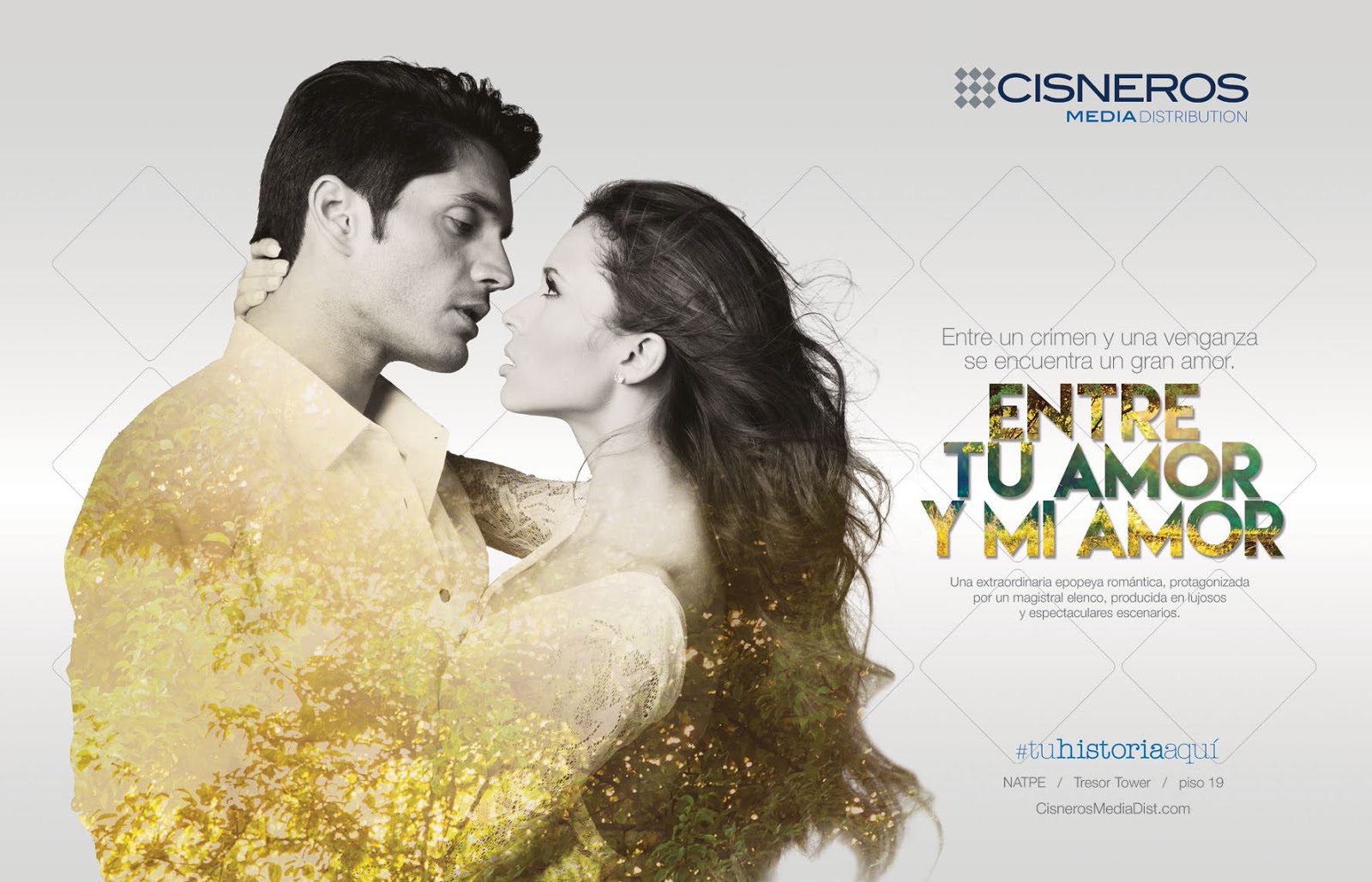 entre tu amor y mi amor poster daniel elbittar