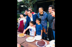 cesar evora festeja su cumpleaños